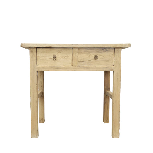 Elm Oriental Two Drawer Console