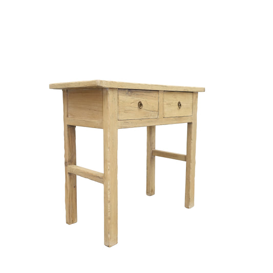 Elm Oriental Two Drawer Console