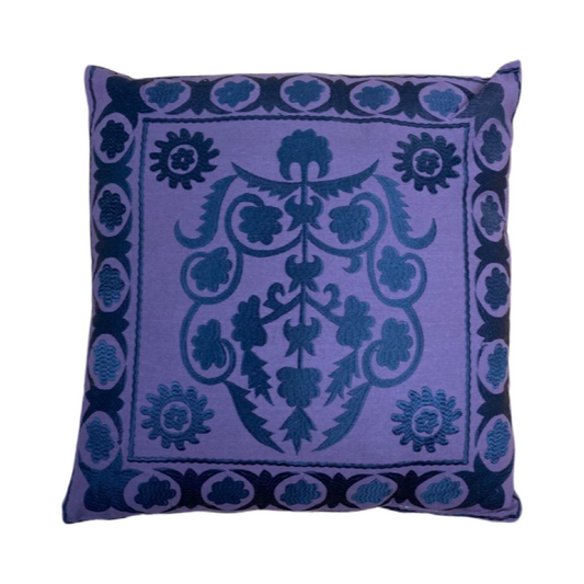 Embroided Marroon Cushion