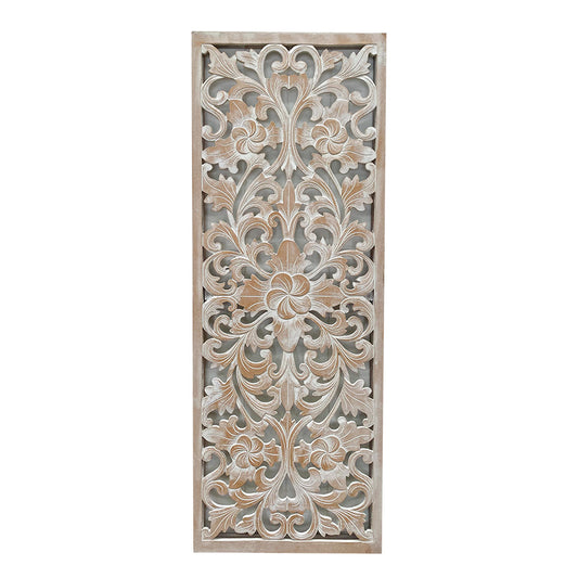 Carved Panel 45x120 Antique White