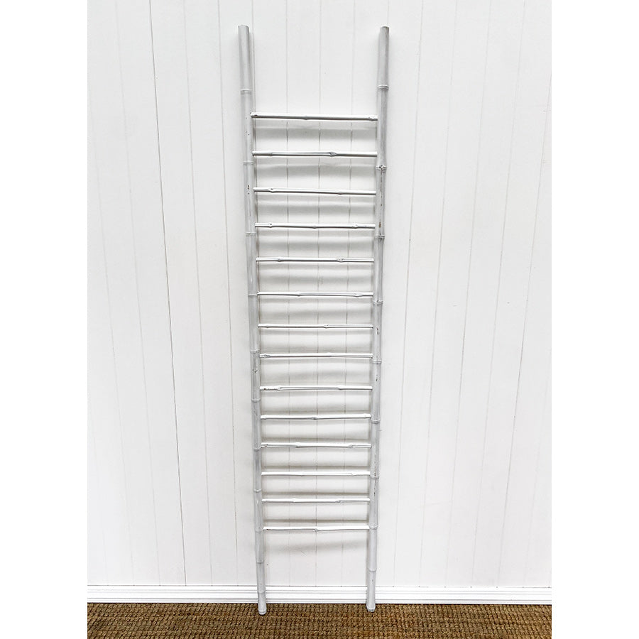 Bamboo Ladder White