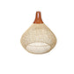 Rattan Bottle Lightshade