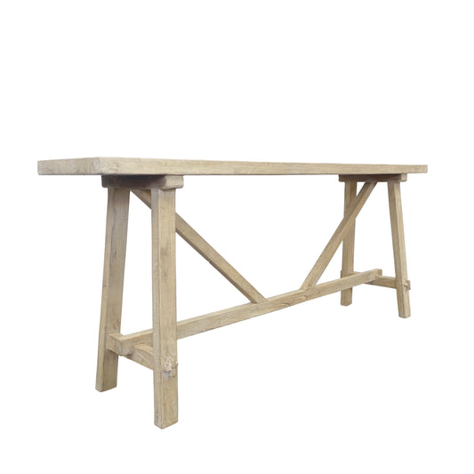 Elm Oriental Natural Console