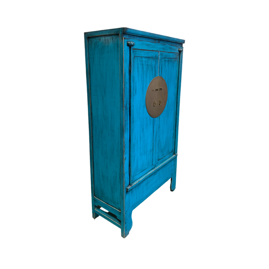Oriental Painted Cabinet