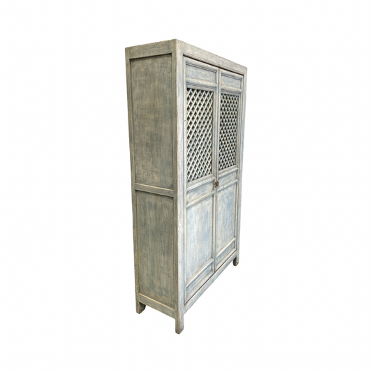 Oriental Painted Cabinet