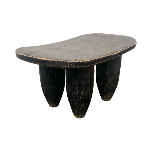 Oriental Rustic Stool Black