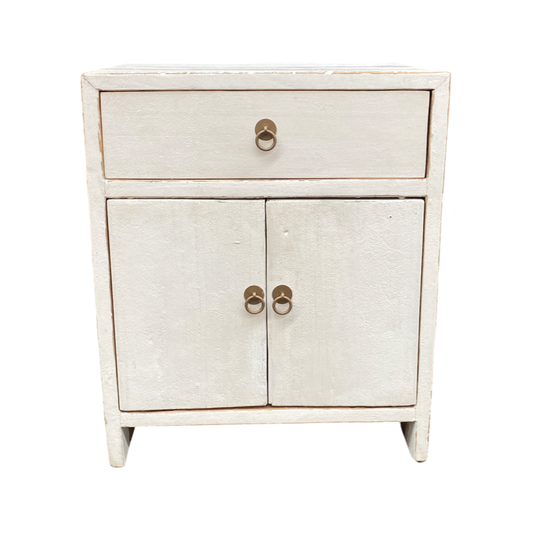Oriental White Bedside