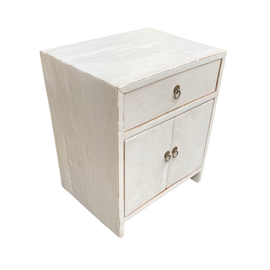 Oriental White Bedside
