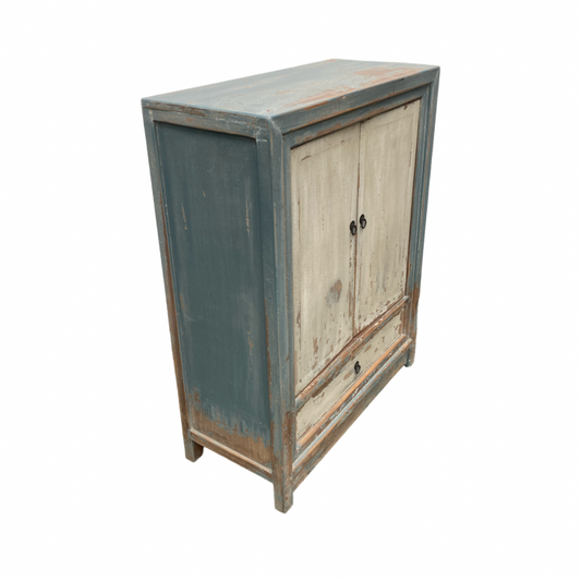 Oriental Painted Cabinet