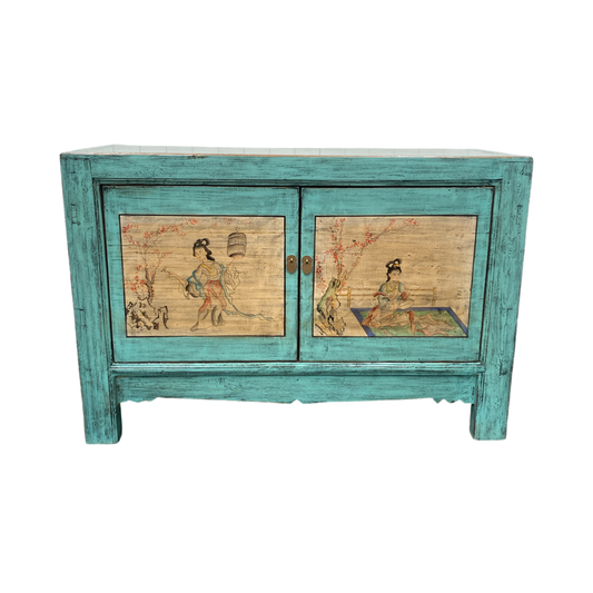 Oriental Painted Buffet