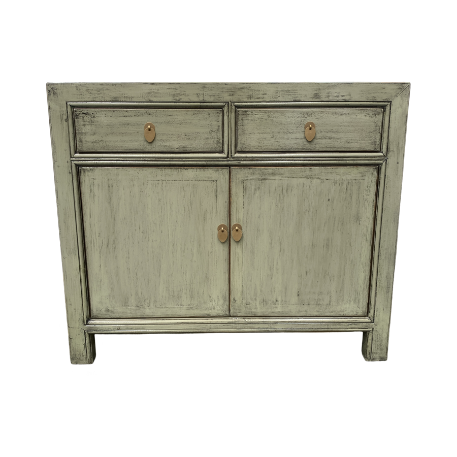 Oriental Painted Cabinet