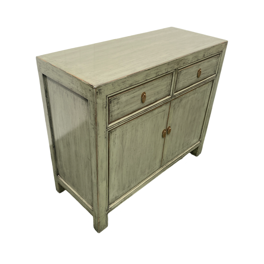 Oriental Painted Cabinet
