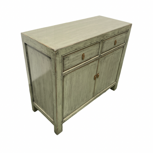 Oriental Painted Cabinet