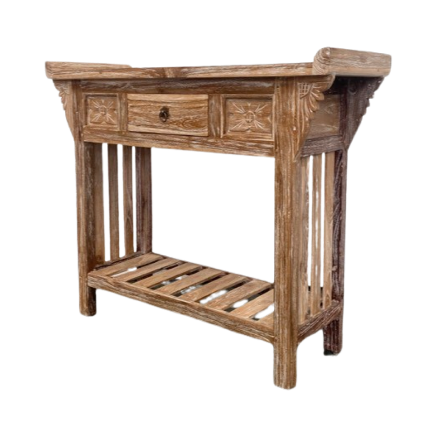 Teak Console