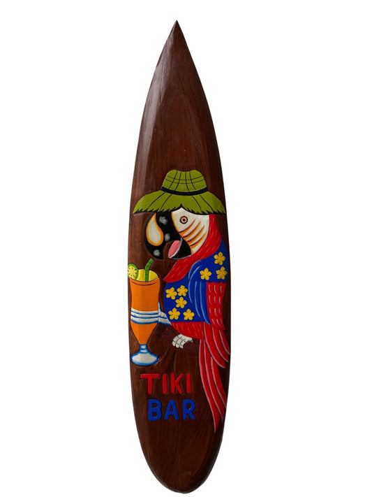 Tiki Bar Surfboard Sign