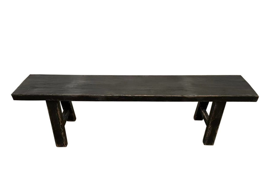 Oriental Black Bench Seat