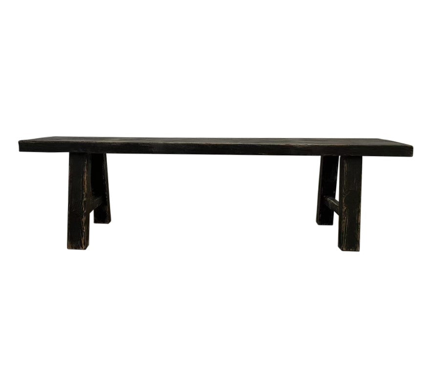 Oriental Black Bench Seat