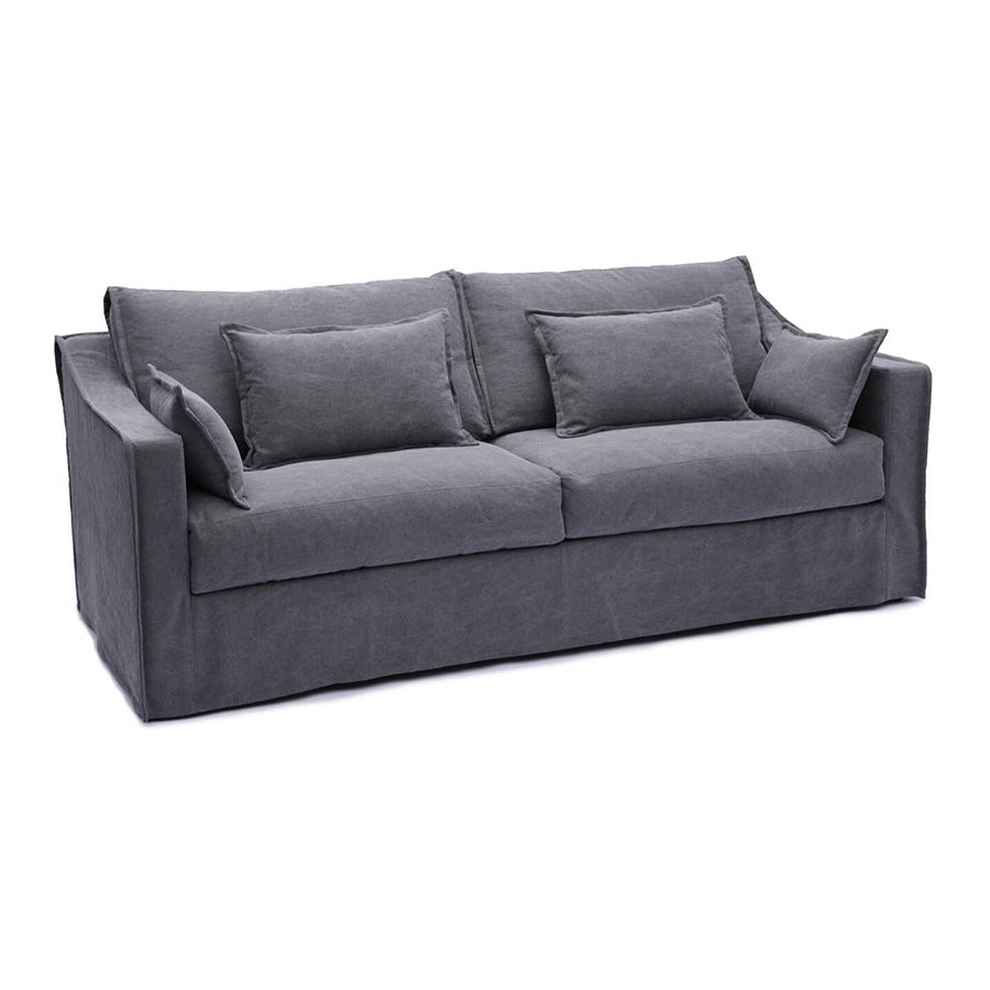 Monet 3 Seater Charcoal