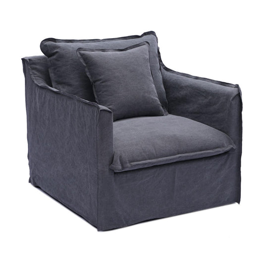 Coco 1 Seater Charcoal