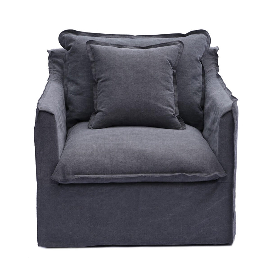 Coco 1 Seater Charcoal