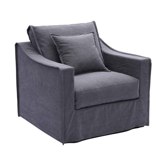 Monet 1 Seater Charcoal