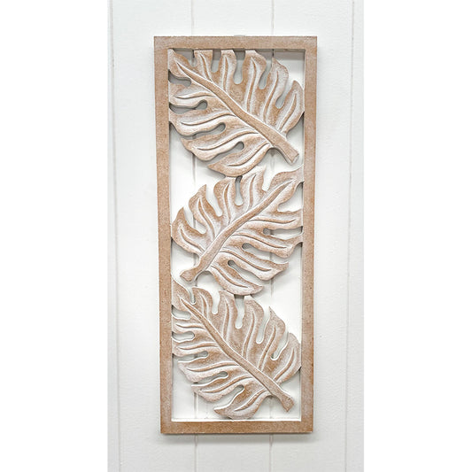 Carved Panel 20x50 Antique White