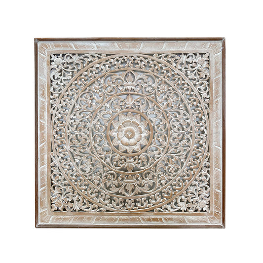 Carved Panel 100x100 Antique White