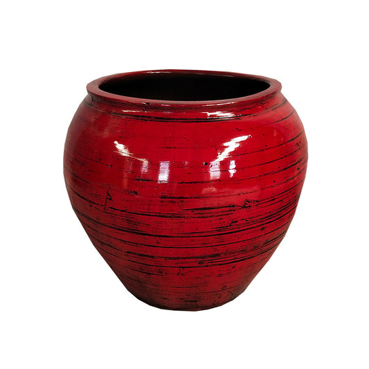 Oriental Painted Pot