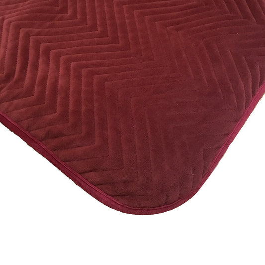 Velvet Raspberry Throw