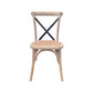 Floria Stackable Dining Chair Natural