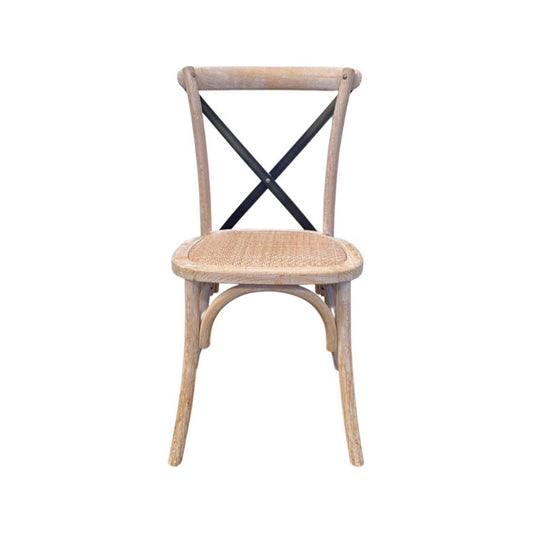 Floria Stackable Dining Chair Natural