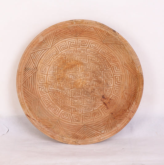 Batik Bowl Wall Art Natural